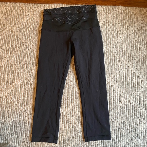 Lululemon Wunder Under Crop (Hi-Rise) *Full-On Luon - Picture 6 of 14